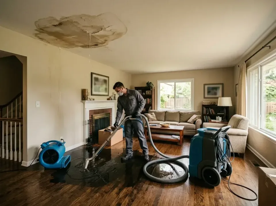 attic-pipe-burst-ceiling-drip-008 — frequently asked questions, Water Damage Restoration & Carpet Care in San Andreas, CA